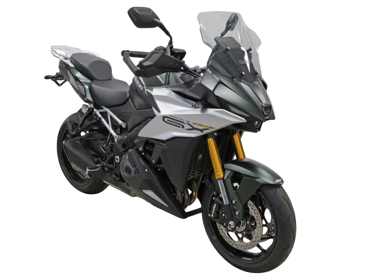 Touring Screen wind fly deflector GSX-S1000GX 2024 onwards (380mm HIGH)
