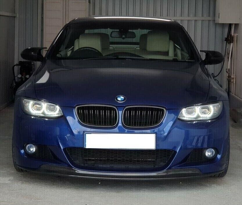 BMW 3 Series E92 E93 2007-10 Black LED 3D DRL Xenon Headlights