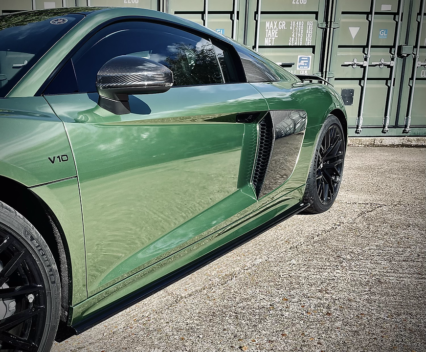 Dark Ghost - Audi R8 Gen 2 Side Skirt Splitters