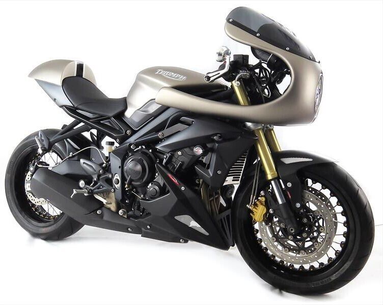 Belly Pan lower TRIUMPH STREET TRIPLE, r, r low, rs, s, MOTO2, BLACK