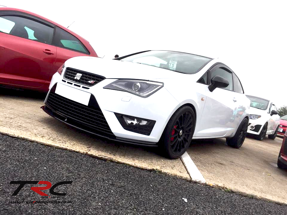 TRC Front Splitter for SEAT Ibiza 6P (MK5) FL FR / Cupra