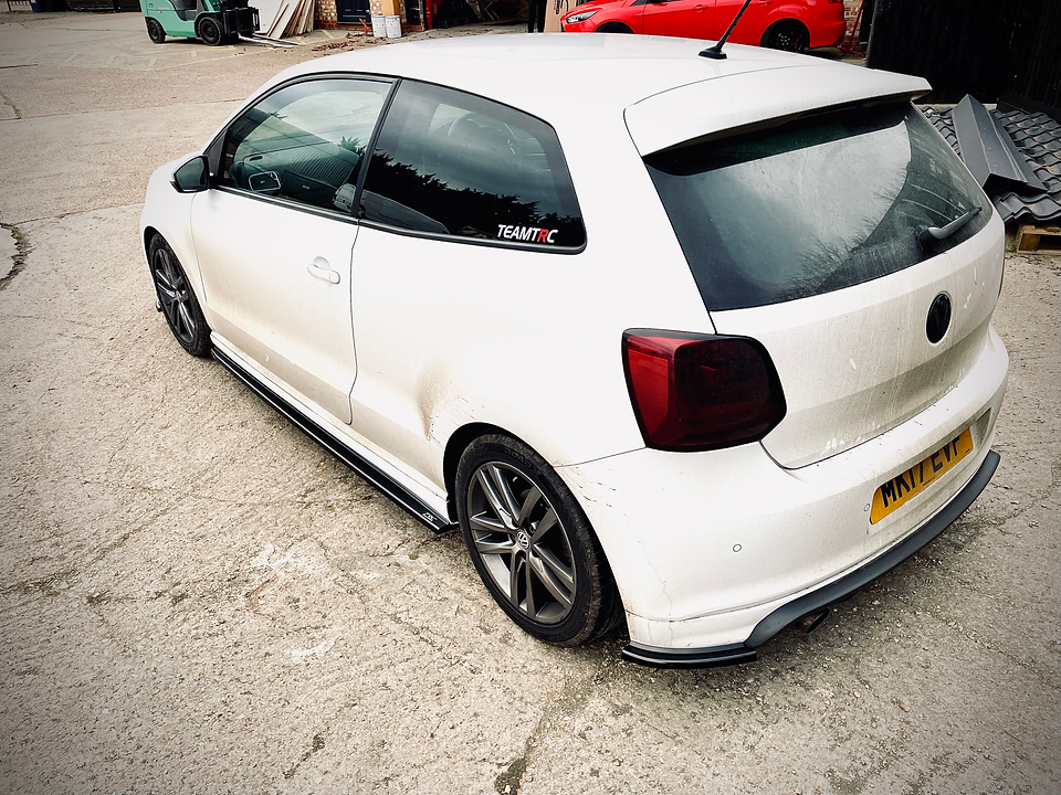 TRC Rear Spats for Volkswagen Polo MK5 R-Line