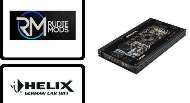 Helix C Four, Four Channel Amplifier Class AB 4x150w RMS with Active Crossover