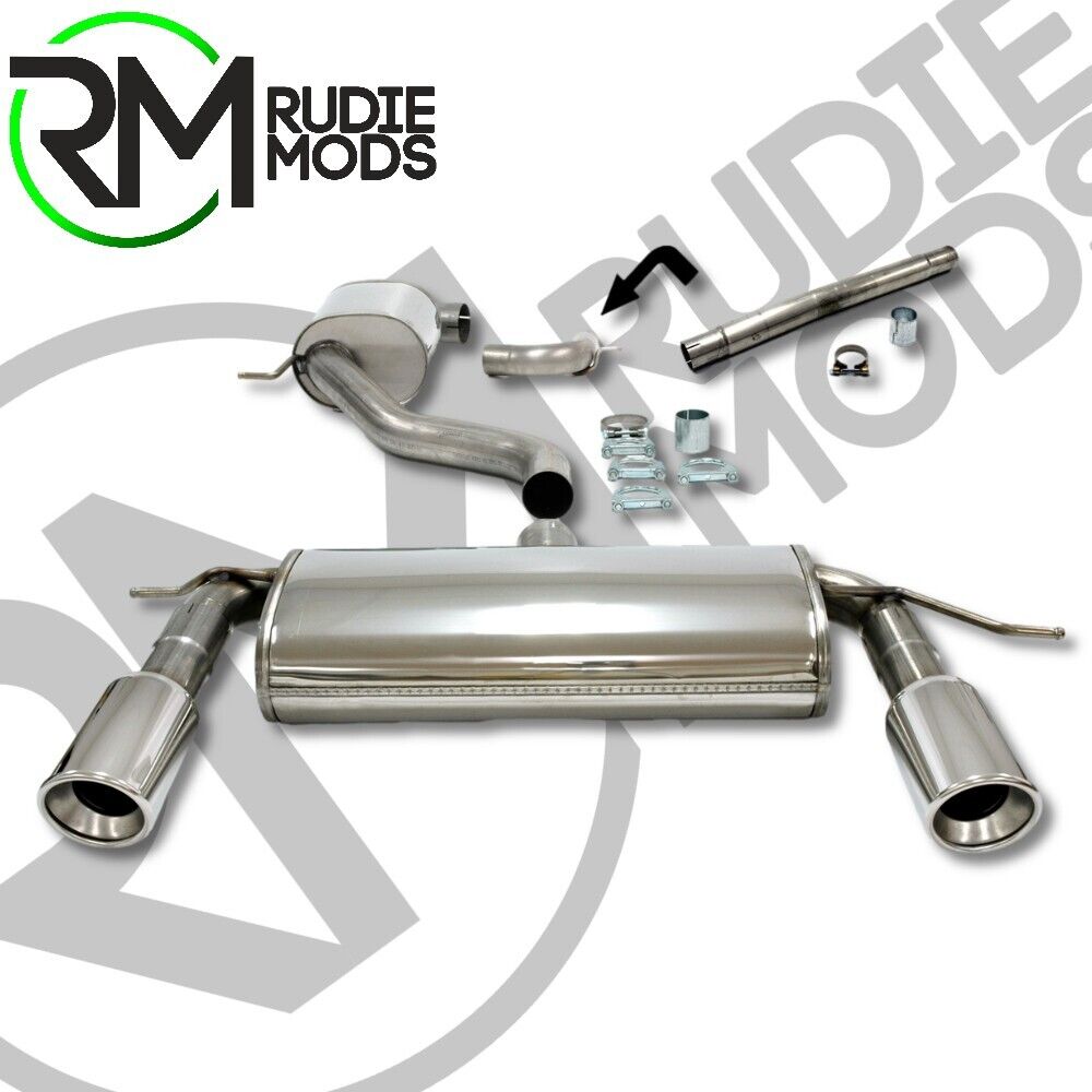 Jetex Exhaust Audi A3 (8P) Diesel Turbo 2003+Half System non-resonated