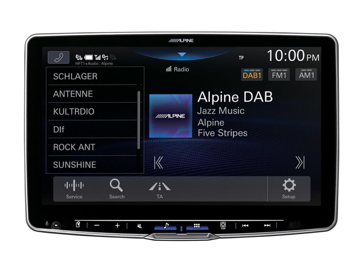 ALPINE ILX-F115D Halo 11-inch VW Golf MK7 Apple Carplay Android Auto Stereo