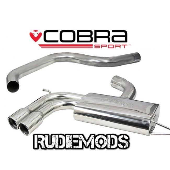 Cobra Sport VW Golf GTi MK5 Sport Stainless Exhaust Cat Back System Non Res