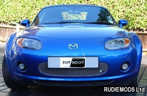 Zunsport Mazda MX5 Mk3 2006-2009 Front Lower Grille Stainless Polished