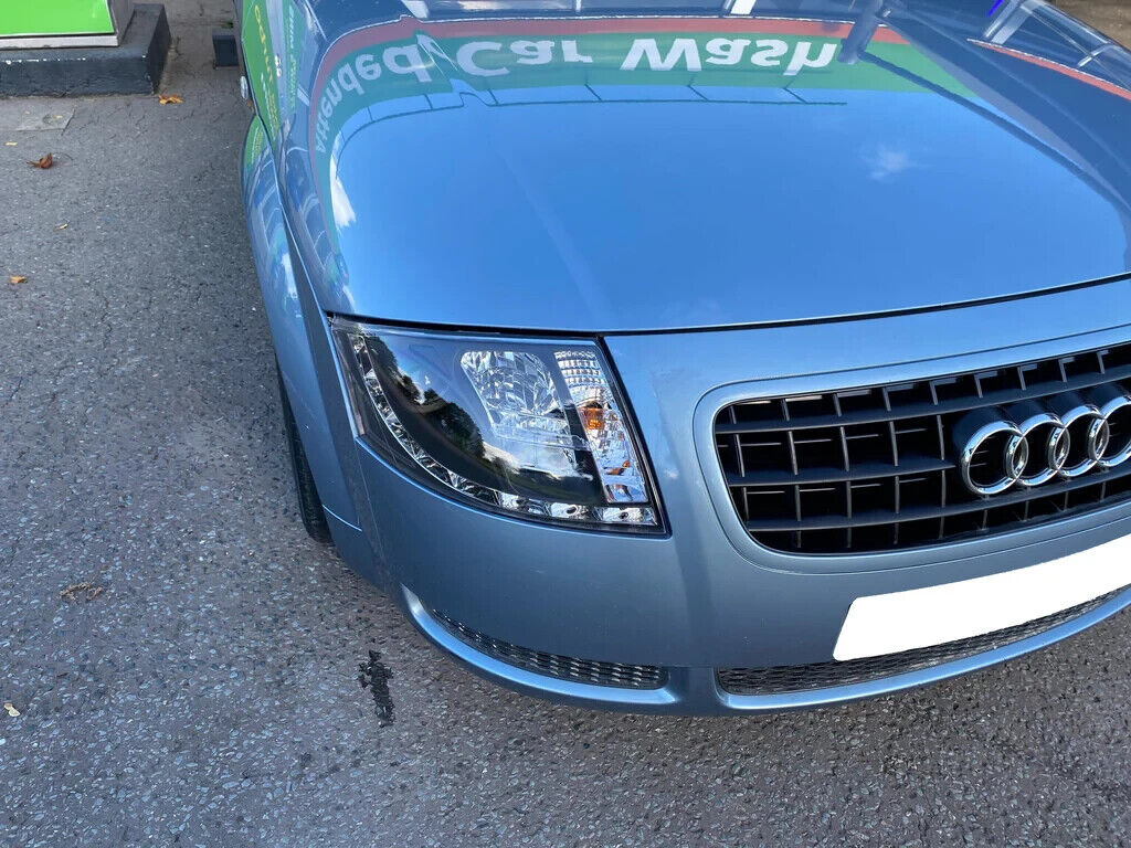 Audi TT 1999-2007 8N Black LED DRL Daylight Running Lights Headlights