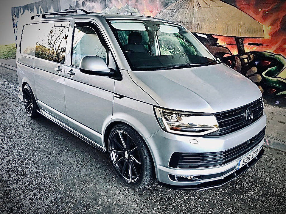 TRC Volkswagen Transporter T6 Front Splitter