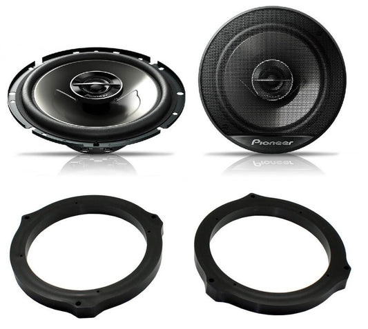 Ford Mondeo 2007 - 2014 Pioneer 17cm Rear Door Speaker Upgrade Kit 240W