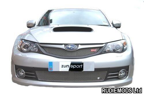 Zunsport Fits Subaru Impreza STi hatchback 2007 on Upper and Lower Grille Set