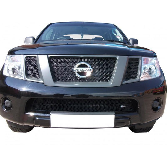 Zunsport fits Navara 2013 onwards Front BLACK Grille Set Kit