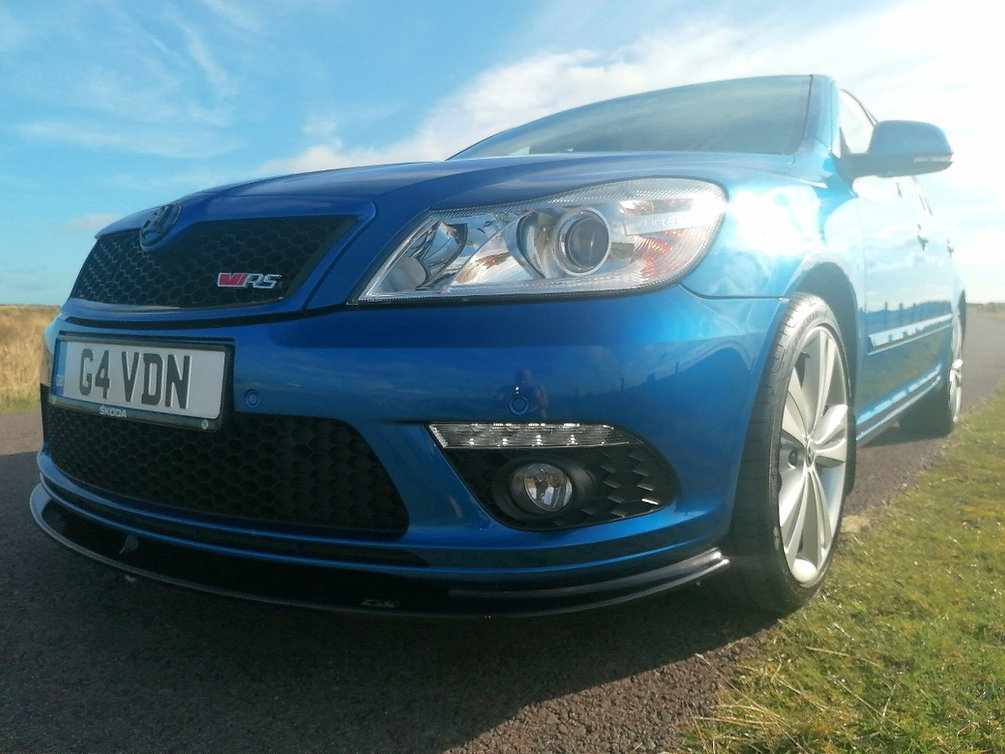 TRC Skoda Octavia MK2 VRS Front Splitter