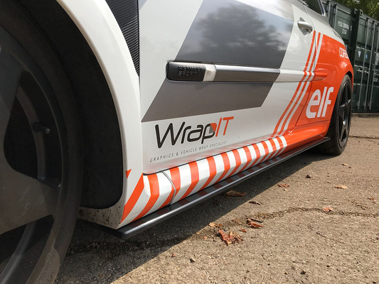 TRC Renault Clio MK3 RS200 Side Skirt Splitters