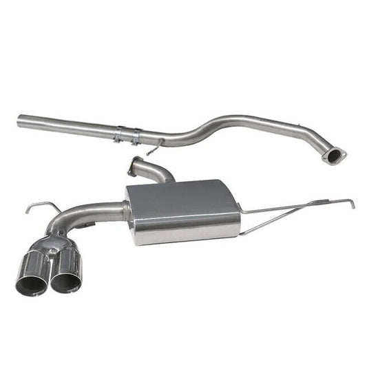 COBRA SPORT Twin Tip Cat Back Performance Exhaust for AUDI A3 8P 2.0 TDI 140PS