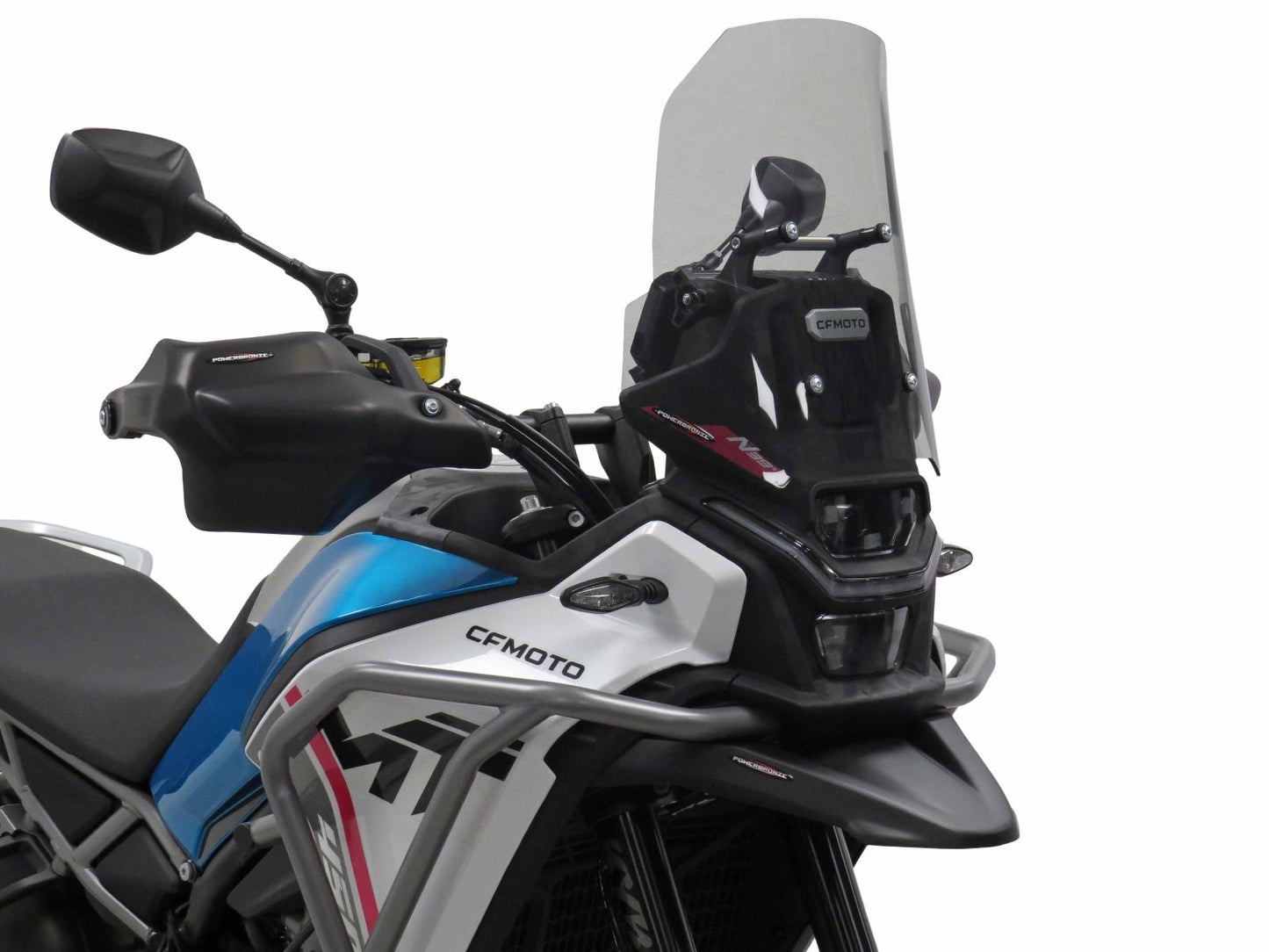 Touring Screen Windshields CF MOTO 450MT, 2024 To Present (385 MM HIGH)