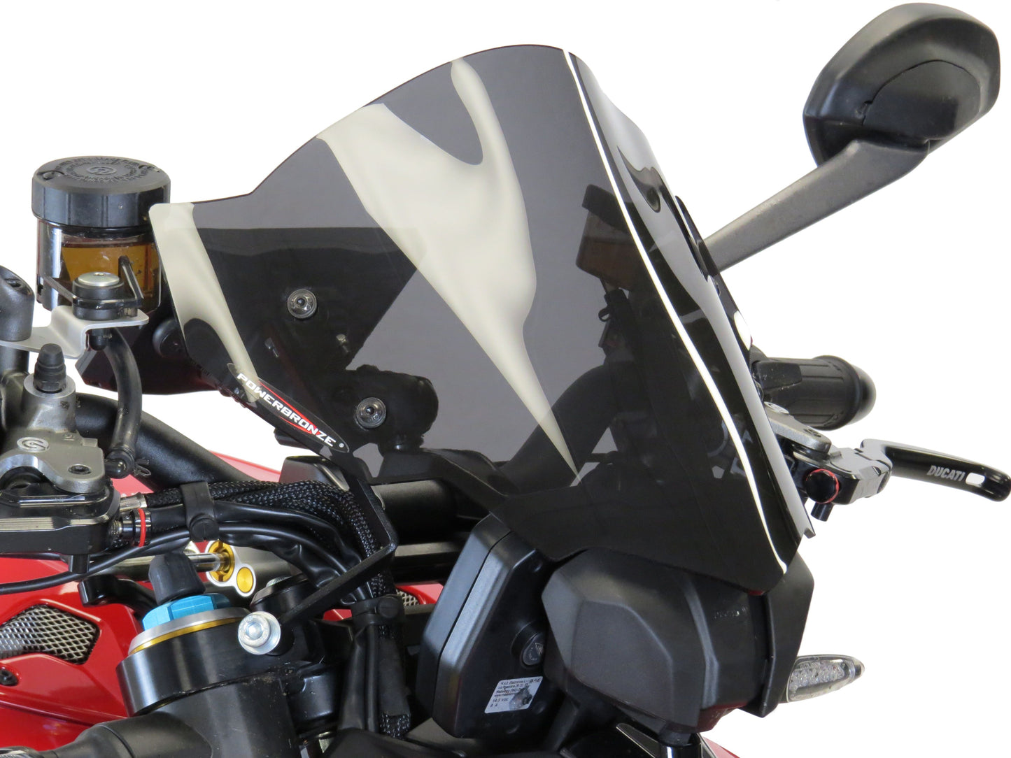 Standard Screen Cowl Wind deflector Ducati Streetfighter V4, V4S (245mm)