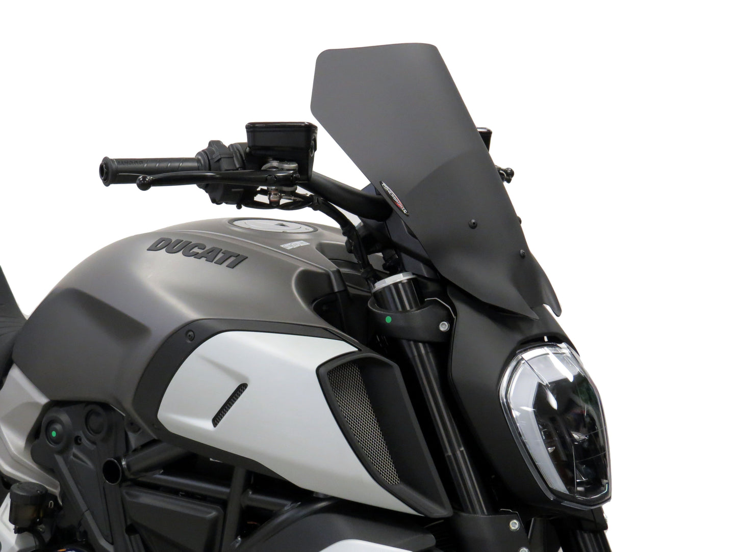 Light Screen Wind Fly Cowl Window Deflector 390mm DUCATI DIAVEL 1260, 1260S