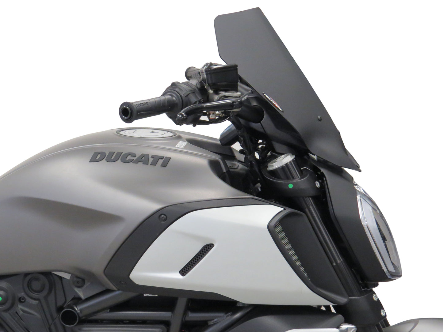 Light Screen Wind Fly Cowl Window Deflector 390mm DUCATI DIAVEL 1260, 1260S
