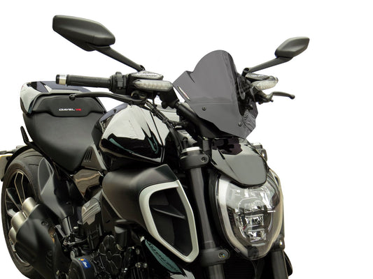 Light Screen Cowl Wind deflector Ducati DIAVEL V4, 23-25 (270 MM HIGH)