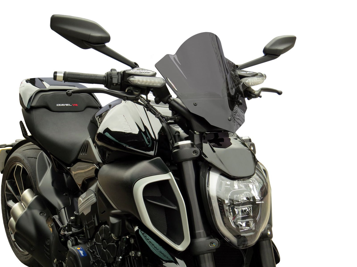 Light Screen Cowl Wind deflector Ducati DIAVEL V4, 23-25 (320 MM HIGH)