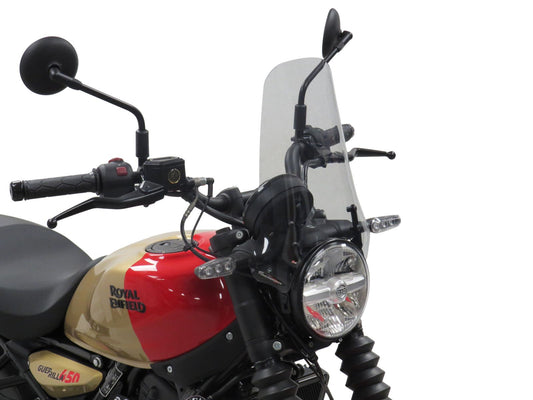 Light Screen wind fly deflector ROYAL ENFIELD ,GUERRILLA 450 2024 To Present (310 MM HIGH)