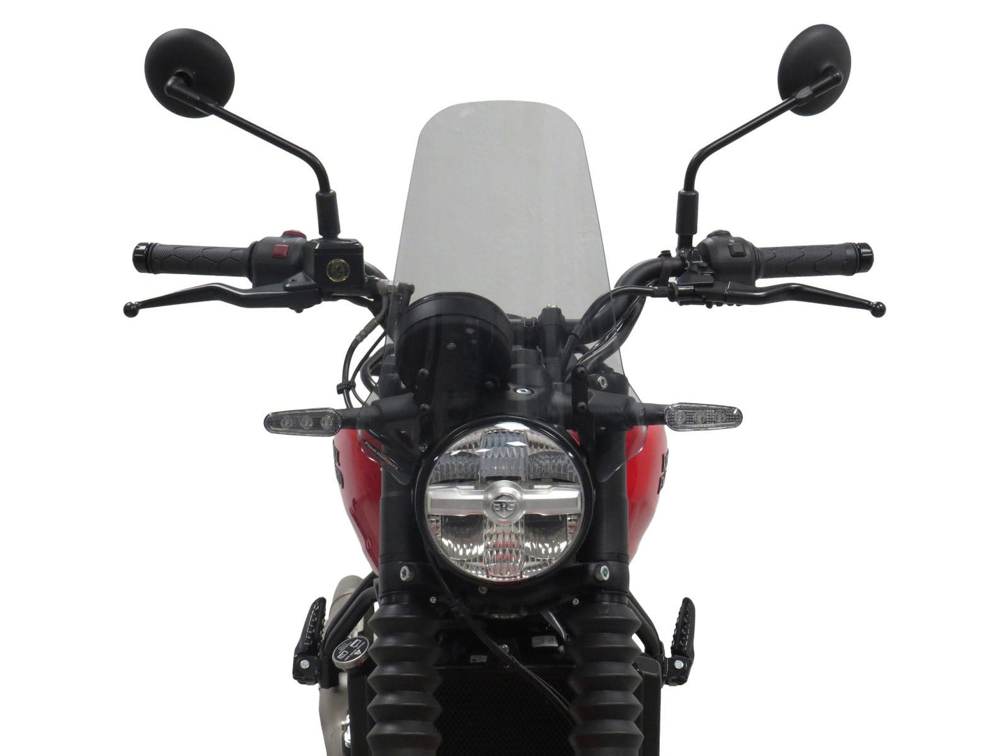 Light Screen wind fly deflector ROYAL ENFIELD ,GUERRILLA 450 2024 To Present (310 MM HIGH)