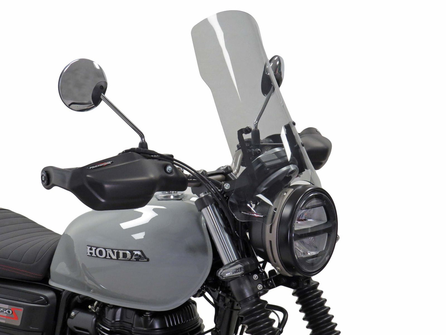 Light Screen wind deflector cowl HONDA ,GB350S, 2025 to present (405 MM HIGH)