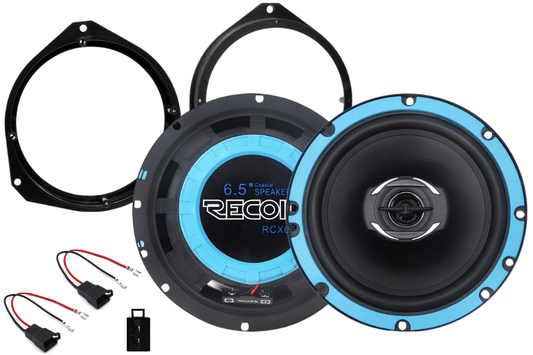 6.5 Inch coaxial speaker upgrade fitting kit Abarth/ Fiat 500 (2008-2016)