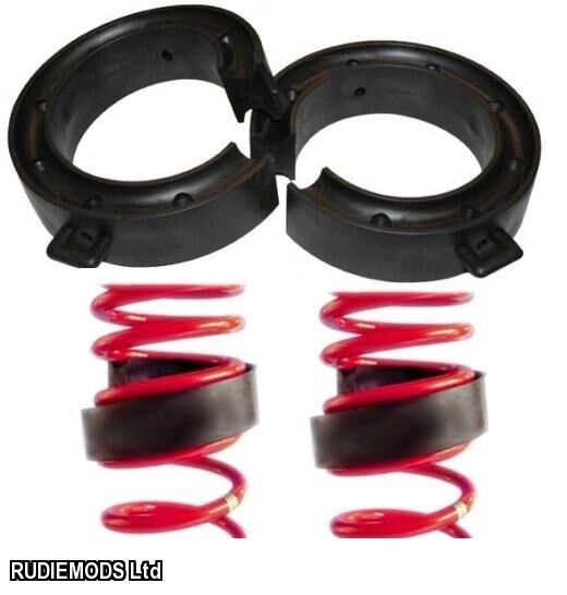 26-38mm Gap Car Suspension Coil Spring Assistors Heavy Duty Rubber Towing 1 PAIR