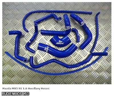 Mazda MX5 Eunos Mk1 NA 1.6 Ancillary Silicone Hose Kit Roose Motorsport