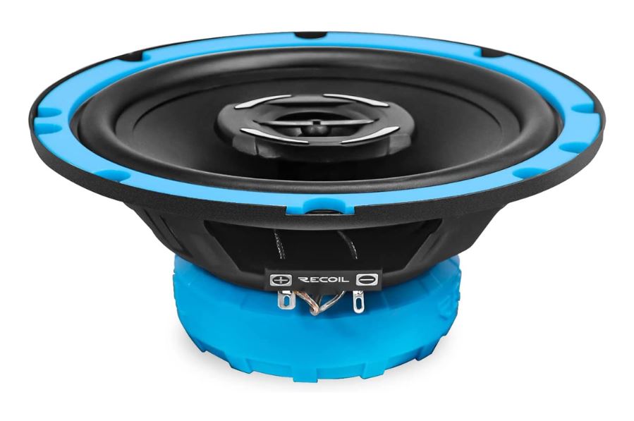 speakers coaxial car 165mm 6.5" 200 watt full-range PAIR RCX65 RECOIL Echo-Series