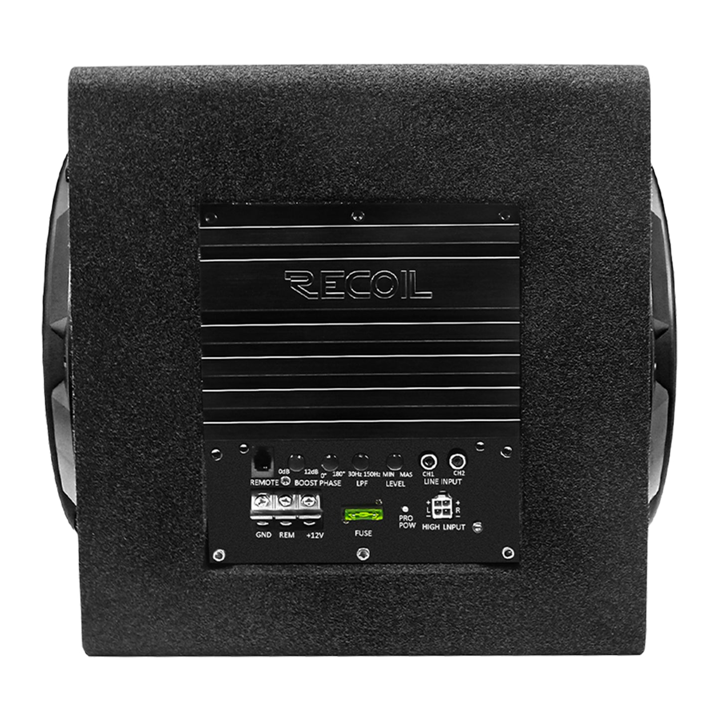 Active Subwoofer Speakers with Passive Radiator & Built-in 600W Amplifier RECOIL