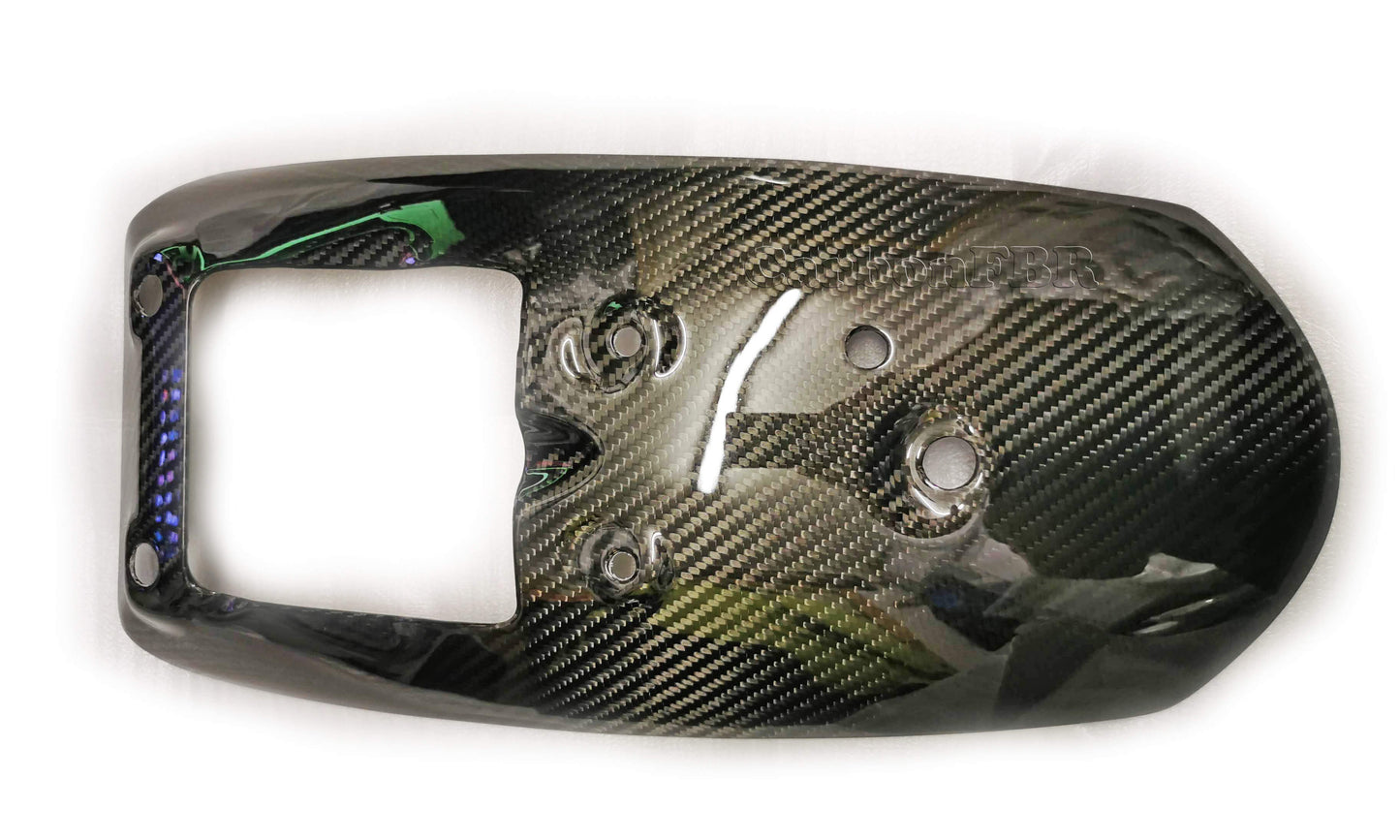 mud guard rear wheel fairing hugger carbon fibre triumph speed twin 2020-onwards