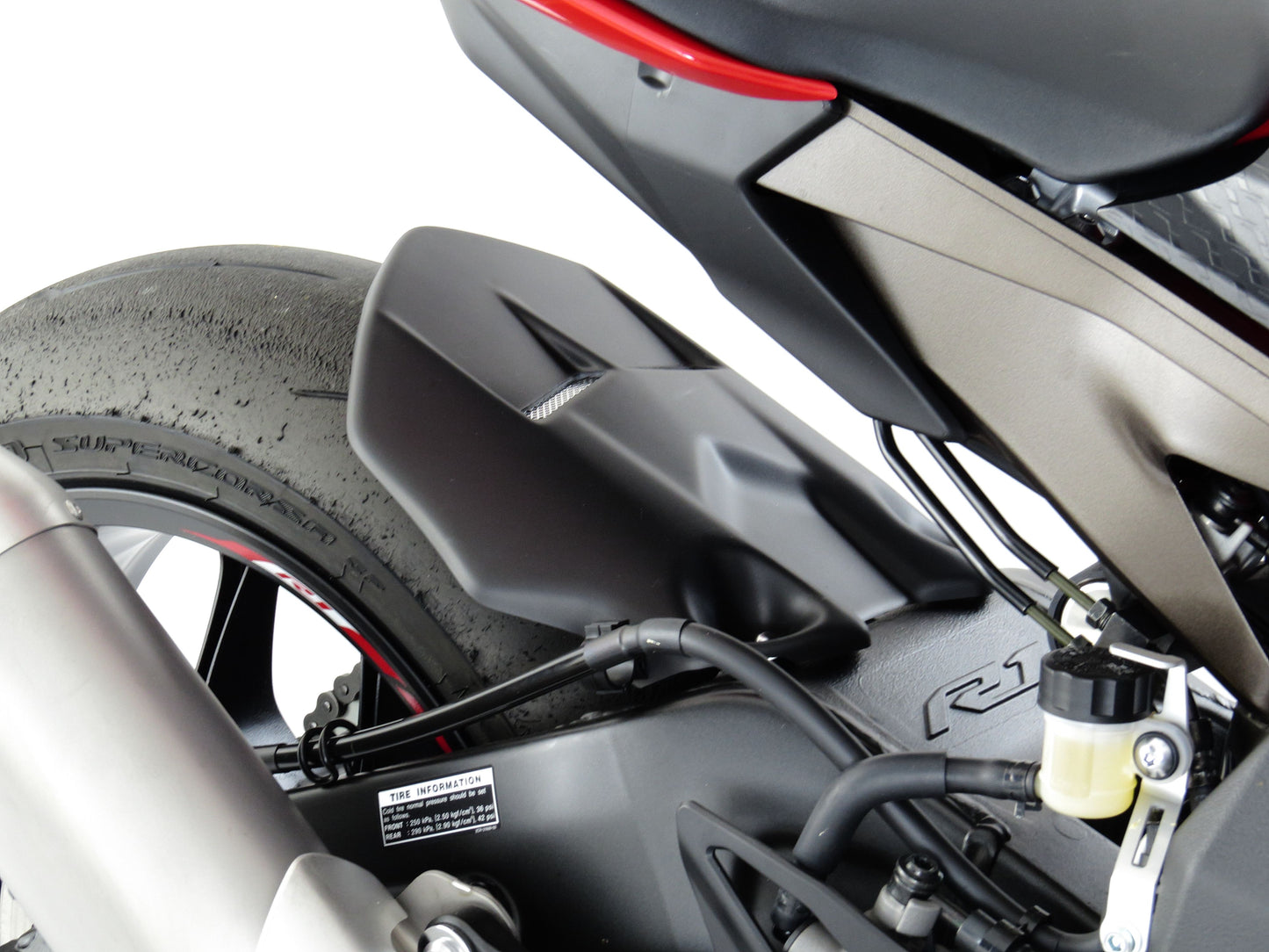 Hugger Rear Mud Guard Yamaha YZF-R1, MT-10, FZ-10, NIKEN, GT