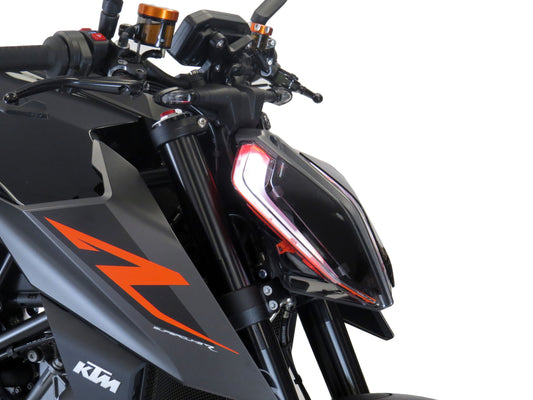Headlight LENs Covers Protectors 1290 Super Adventure R, GT DRL SHOWING PAIR