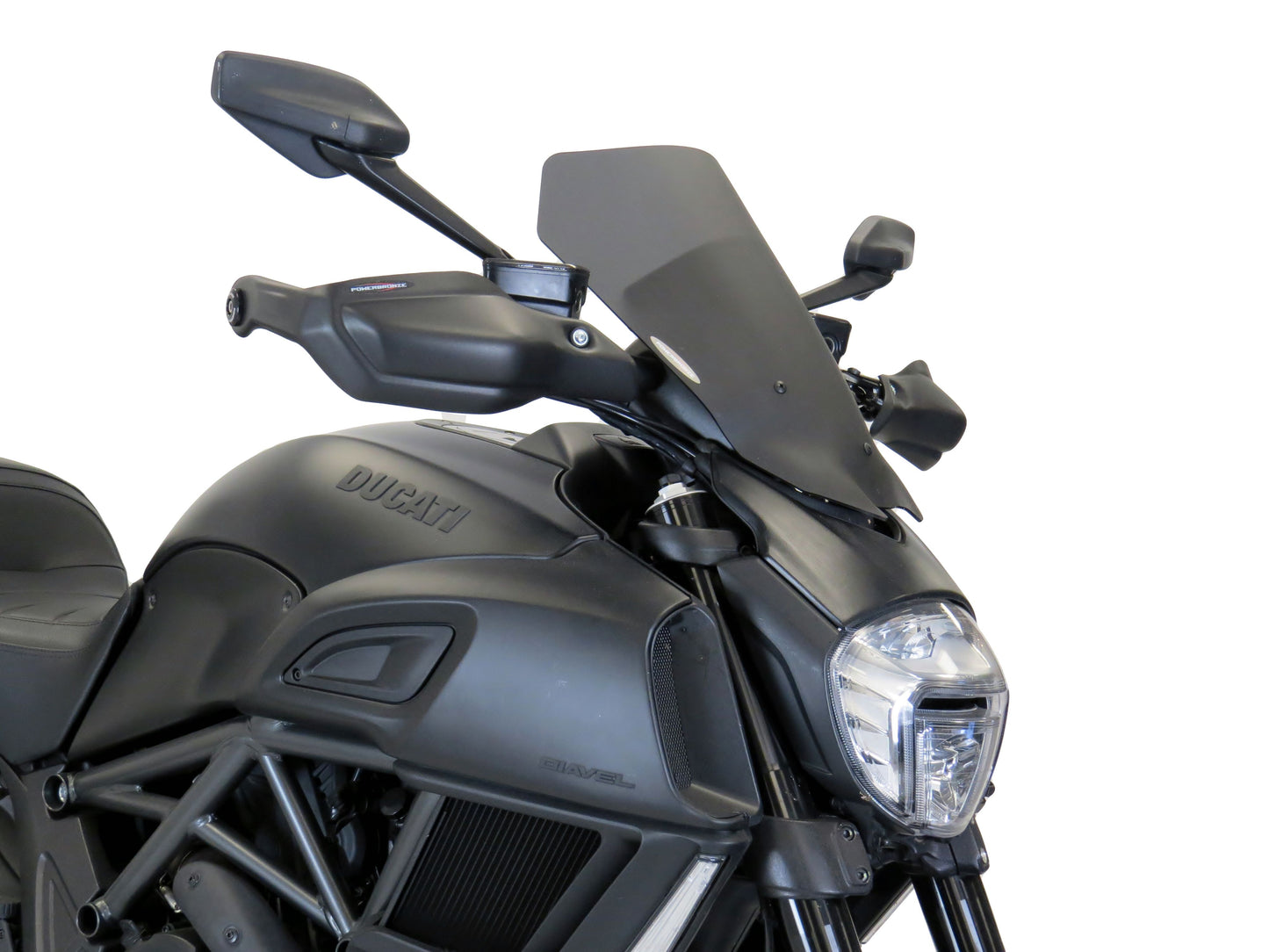 Hand Knuckle Leaver Guards Bar Ends Ducati X Diavel S, 1260, 1260S