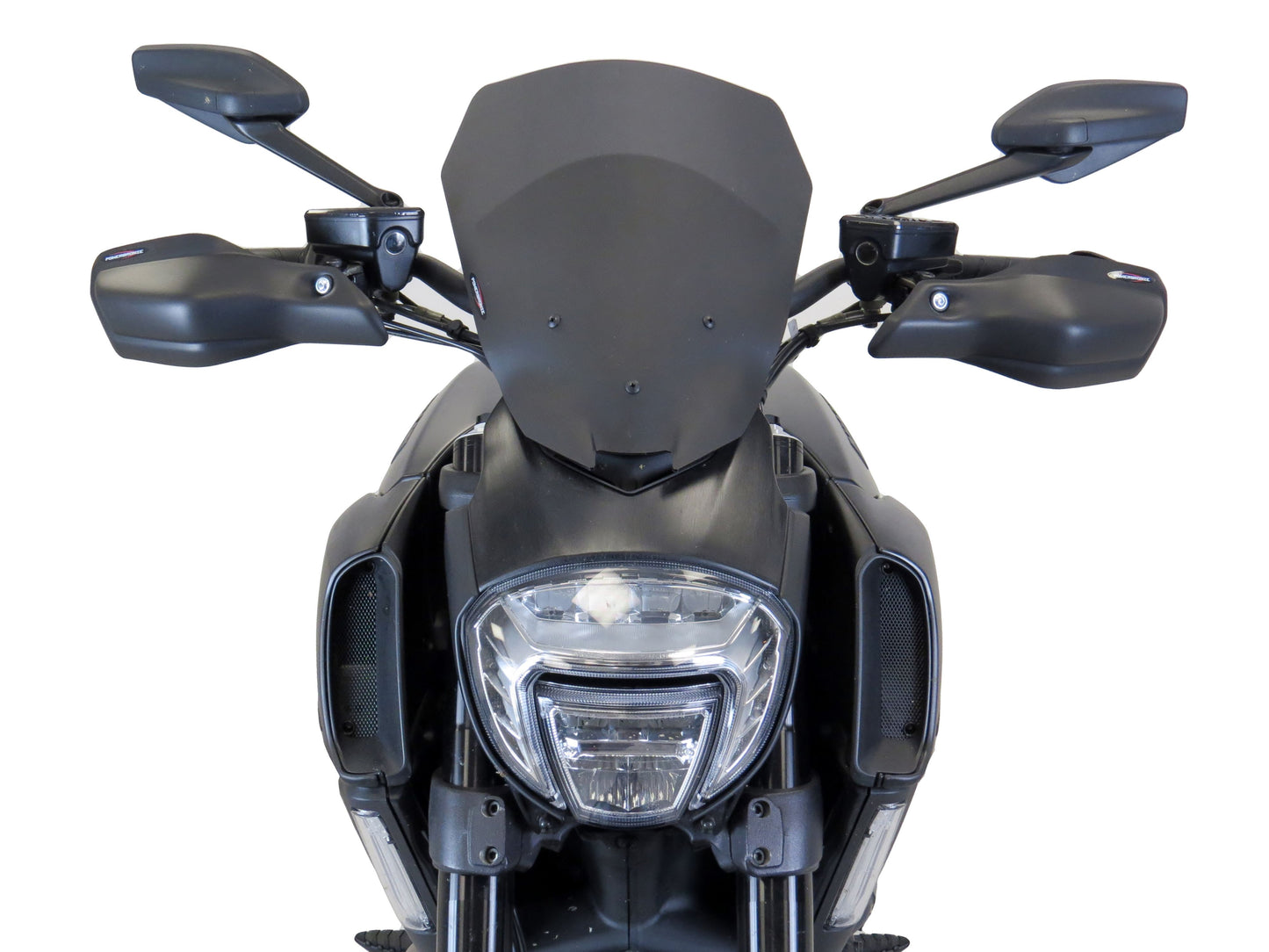 Hand Knuckle Leaver Guards Bar Ends Ducati X Diavel S, 1260, 1260S