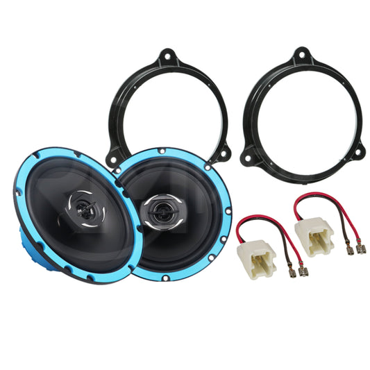 6.5 Inch coaxial speaker upgrade fitting kit Renault/ Dacia