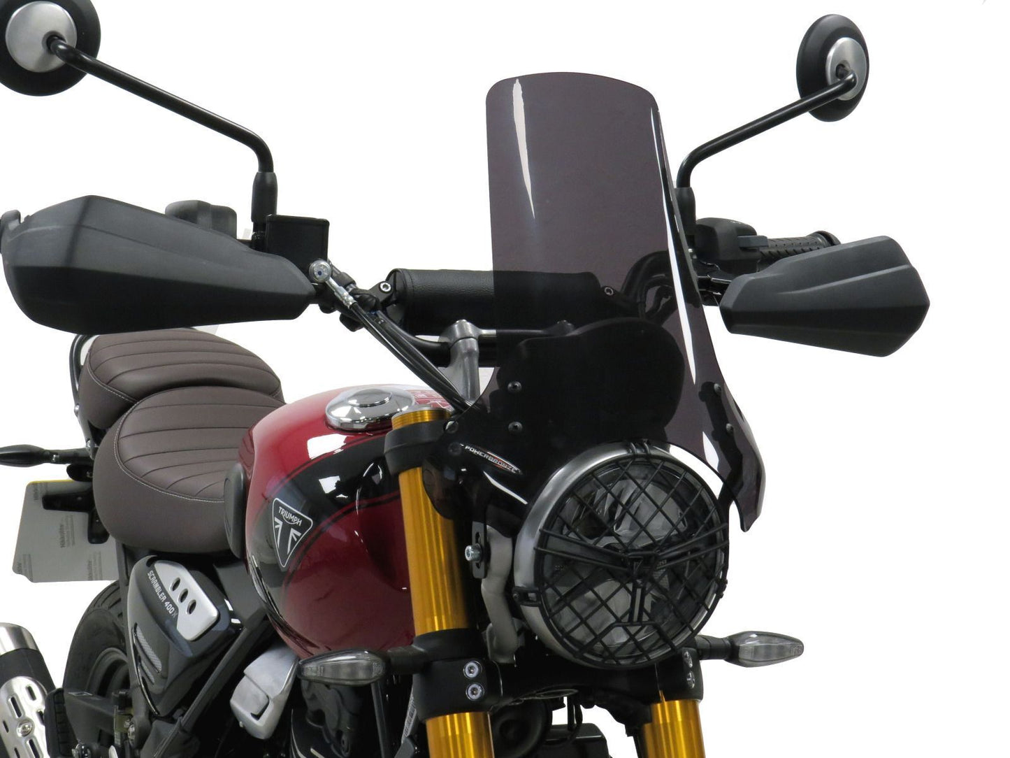 Light Screen wind fly deflector triumph Scrambler 400 X, Speed 400 2024 (325MM)