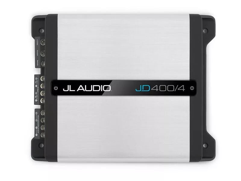JL Audio JD400/4 4-Channel Class D Full-Range Car Audio Amplifier- 100W RMS