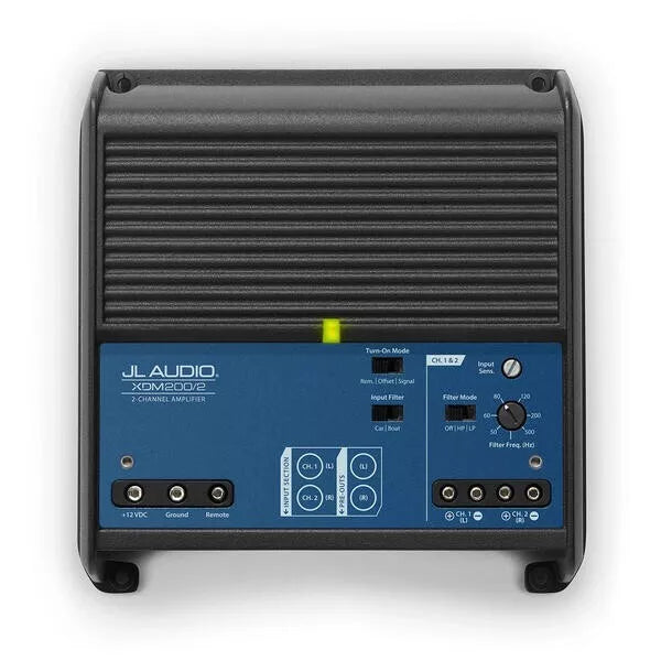 JL Audio XDM200/2 2-Channel Class D Full-Range Car / Marine Amplifier