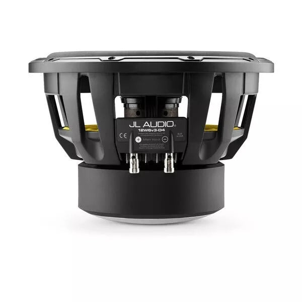 JL Audio 12W6v3-D4 Car Audio 12" (300 mm) Subwoofer Driver 600 W, 4 Ω