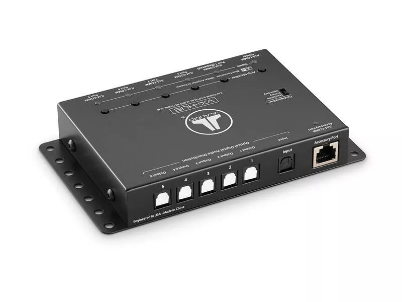 JL Audio VXi-HUB JLid Comm & Optical Audio Network Hub for VXi Amps Amplifiers