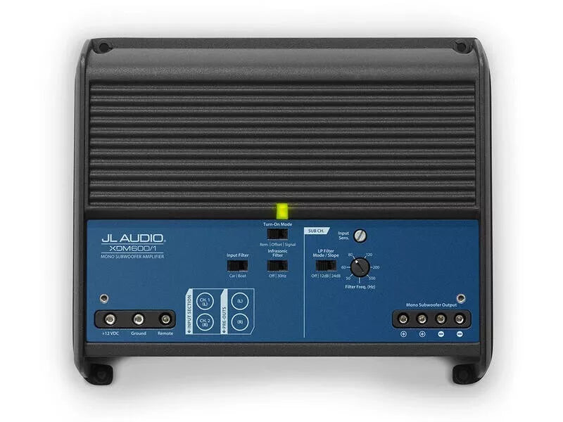 JL Audio XDM600/1 Monoblock Class D Car/Marine Subwoofer Amplifier 14.4V