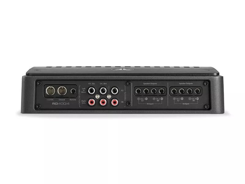 JL Audio RD400/4 4-Channel Class D Full-Range Car Audio Amplifier - 14.4V
