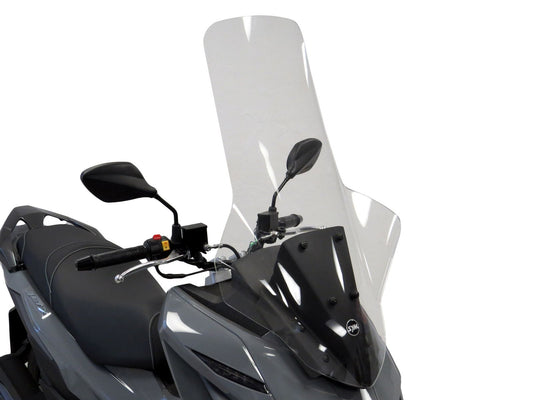 Scooter Screen wind fly deflector SYM JET X 21-25 WITH HAND BLISTERS 810 MM HIGH
