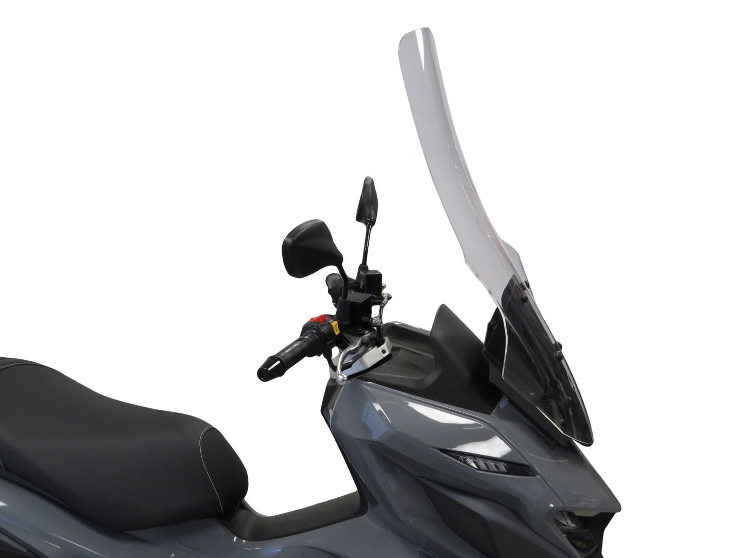 Scooter Screen wind fly deflector SYM JET X 21-25 WITH HAND BLISTERS 810 MM HIGH