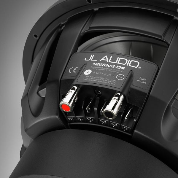 JL Audio 12" W6 SUBWOOFER 600W DUAL 4 OHM JL12W6V3-D4