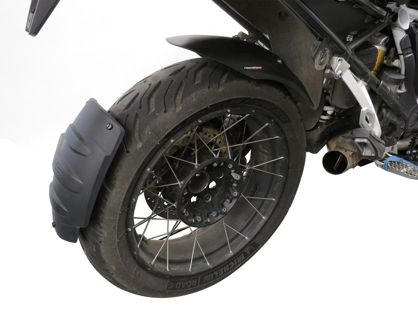Hugger Rear Fender Mud Guard BMW R1250GS, 19-24 ADVENTURE, 19-25 (SPORT)